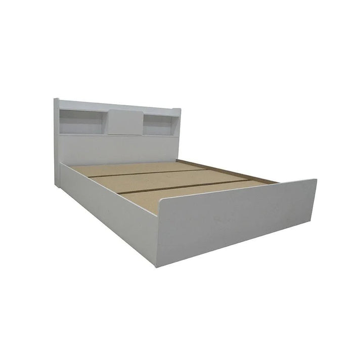 Supreme 180x200 King Bed-White-With 2-Year Warranty