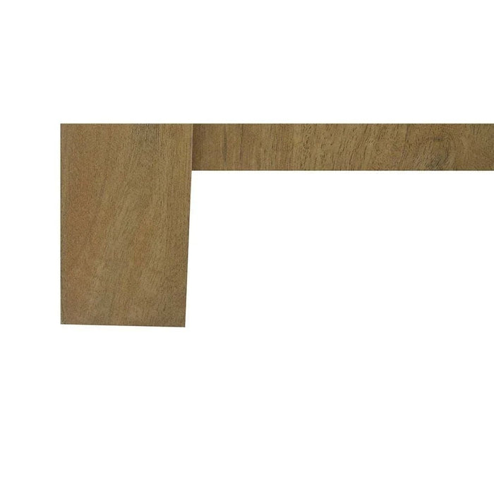 Athens 180x200 King Bed Set with 2 Nightstands & Dresser/Mirror-Light Oak-With 2-Year Warranty