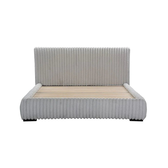 Fritz 180X200 King Bed-L.Grey