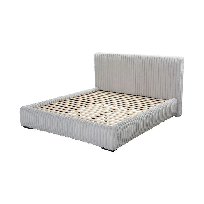 Fritz 150X200 Queen Bed-L.Grey