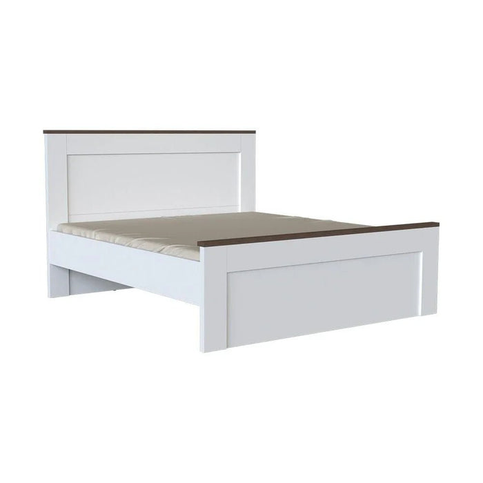 Pera 120 x 200 Single Bed - White/L Oak