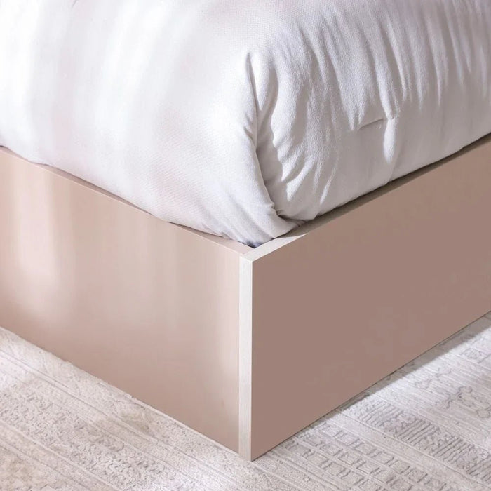 Cardano 150 x 200 Queen Bed with Hydraulic Underbed Storage Ð Beige