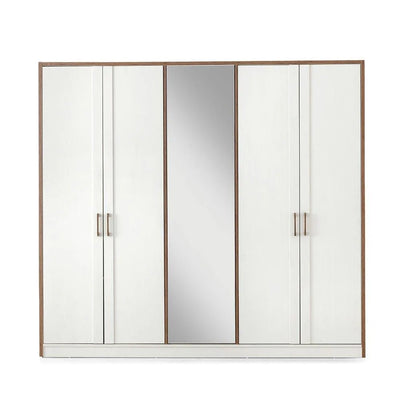 Gordion 5 Door Wardrobe-2 Years Warranty