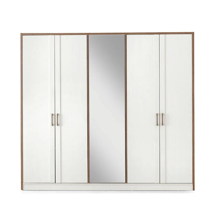 Gordion 5 Door Wardrobe-2 Years Warranty