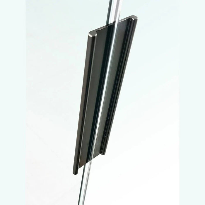 Santelmo 6-Door Wardrobe with Mirror-High Gloss Light Grey-With 2-Year Warranty