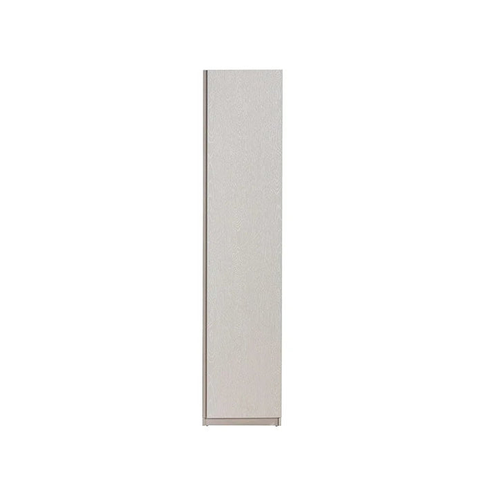 Infinity 1-Door Wardrobe with Hanger-Light Taupe-With 2-Year Warranty