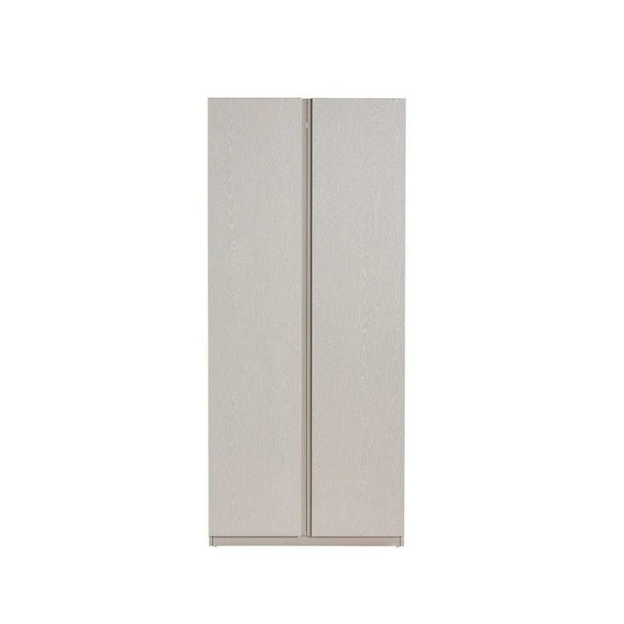 Infinity 2-Door Wardrobe with Hanger - Light Taupe - With 2-Year Warranty