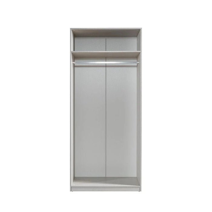 Infinity 2-Door Wardrobe with Hanger - Light Taupe - With 2-Year Warranty