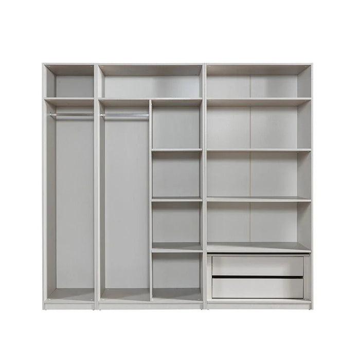 Infinity Set of 2 Drawers Internal Module for 2-Door Wardrobe-Light Taupe-With 2-Year Warranty