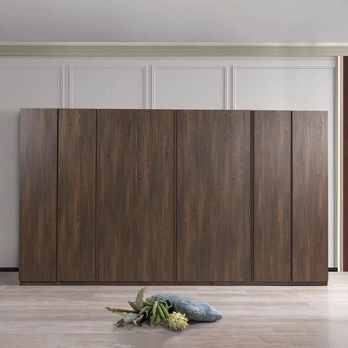 Infinity Set of 2 Drawers Internal Module for 1-Door Wardrobe-Dark Walnut-With 2-Year Warranty