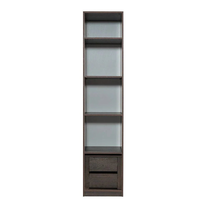 Infinity Set of 2 Drawers Internal Module for 1-Door Wardrobe-Dark Walnut-With 2-Year Warranty