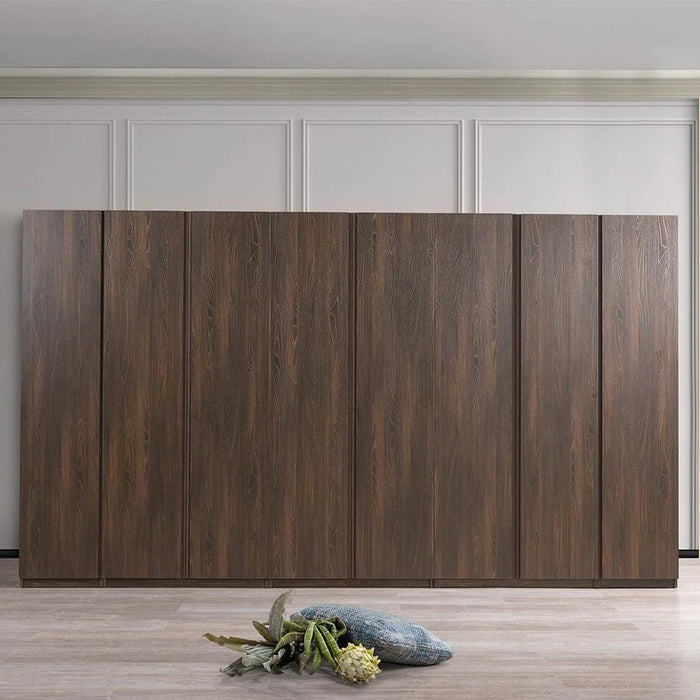 Infinity Set of 2 Drawers Internal Module for 2-Door Wardrobe-Dark Walnut-With 2-Year Warranty