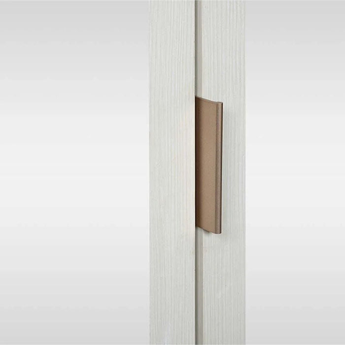 Casablanca 6 Door Wardrobe With 2 Drawers & Mirrors-White Oak