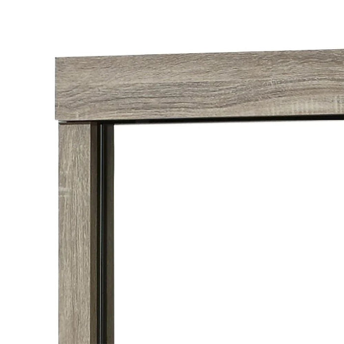 Supreme 2-Door Compact Sliding Door Wardrobe with Mirrors - French Sonoma Oak - With 2-Year Warranty
