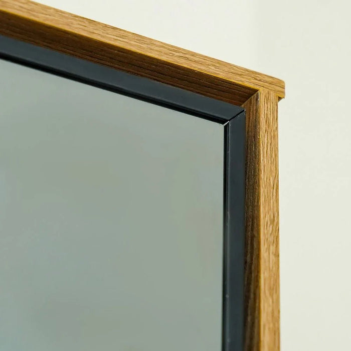 Amara 5 Door Wardrobe With 2 Glass - Oak/White