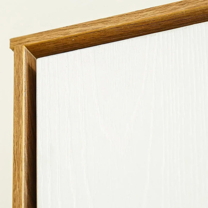 Amara 3 Door Wardrobe With 1 Mirror -Oak/White