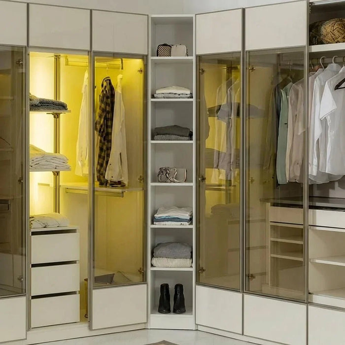 Paris 35Cm Storage Cabinet With Shelves - Beige