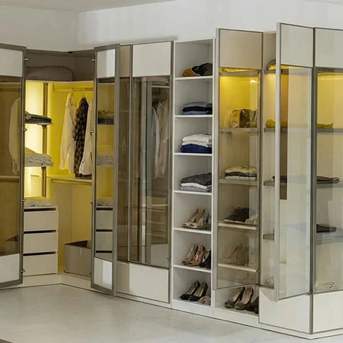 Paris 35Cm Storage Cabinet With Shelves - Beige