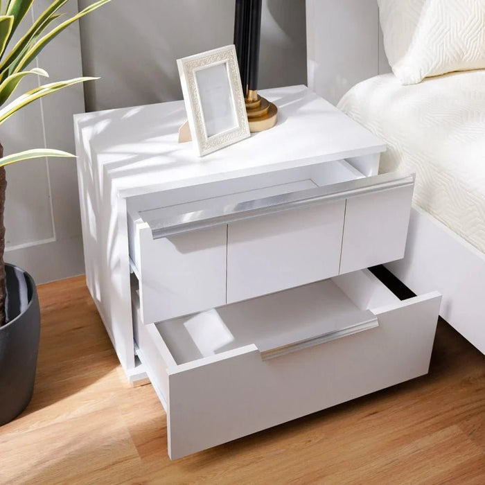 Brooklyn Night Stand-White