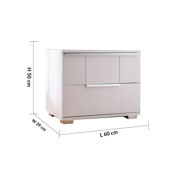 Brooklyn Night Stand-White