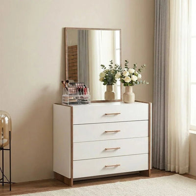 Gordion Dresser with Mirror -Light Cream