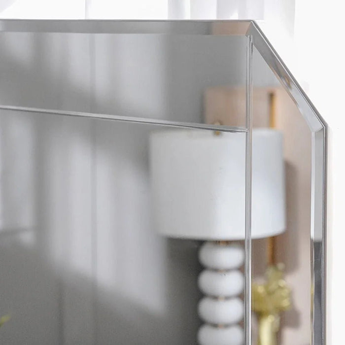 New Poliana Dresser with Mirror and Stool-Beige-With 2-Year Warranty