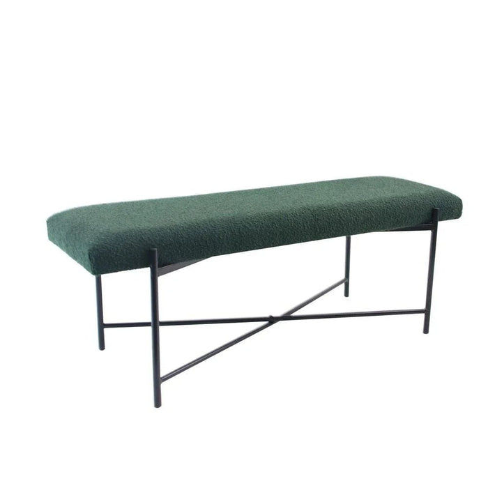 Arm Bed Bench-Green-122x42x45 cm-With 2-Year Warranty