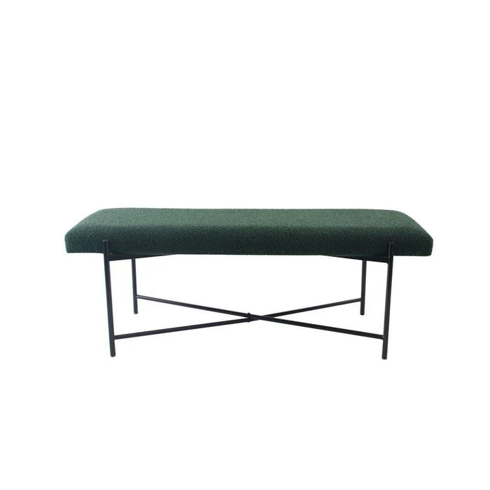 Arm Bed Bench-Green-122x42x45 cm-With 2-Year Warranty
