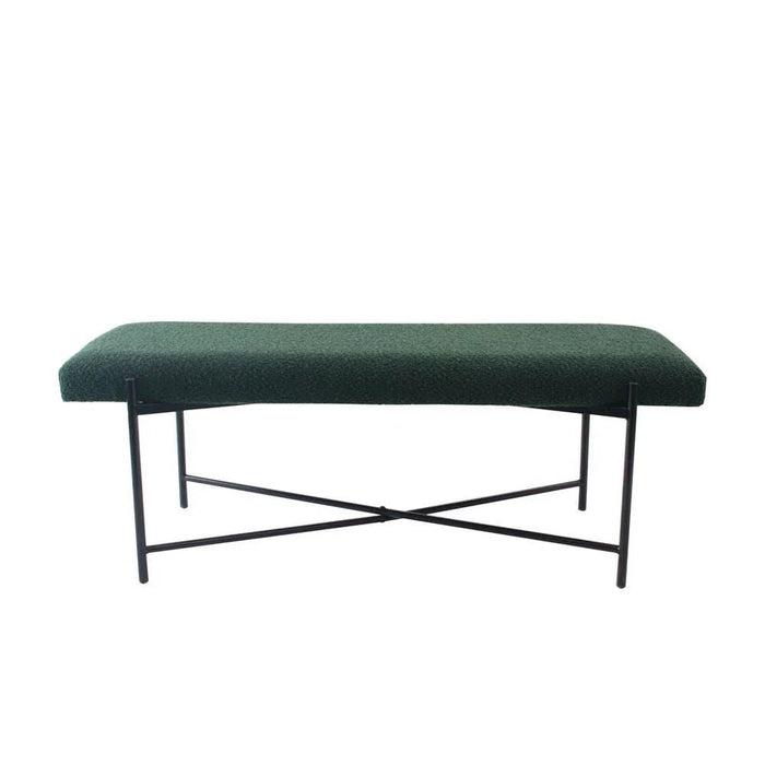 Arm Bed Bench-Green-122x42x45 cm-With 2-Year Warranty