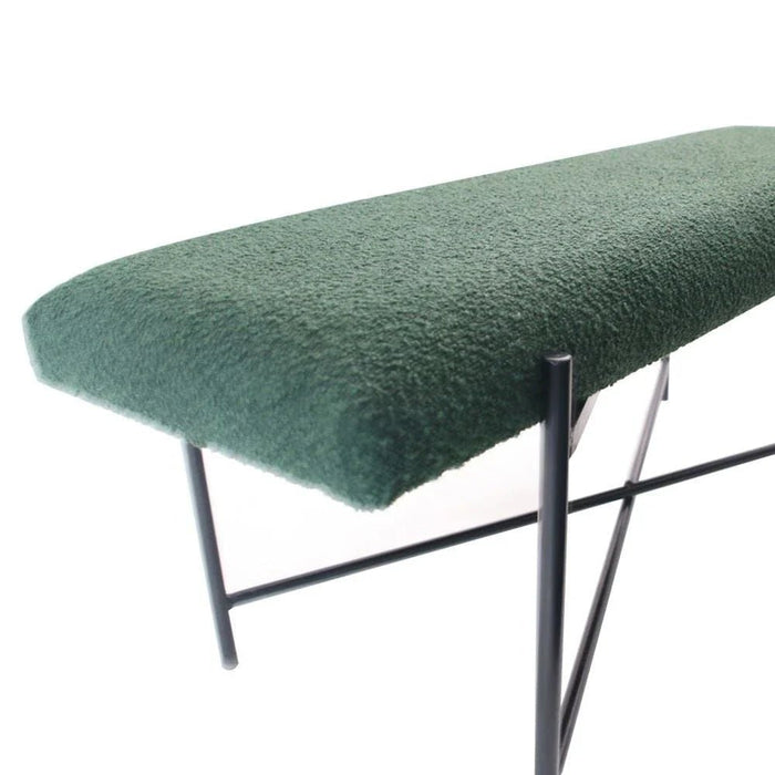 Arm Bed Bench-Green-122x42x45 cm-With 2-Year Warranty