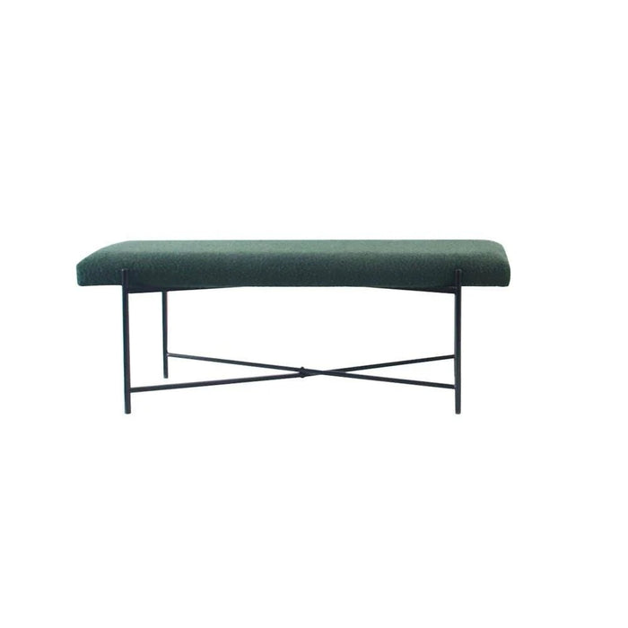 Arm Bed Bench-Green-122x42x45 cm-With 2-Year Warranty