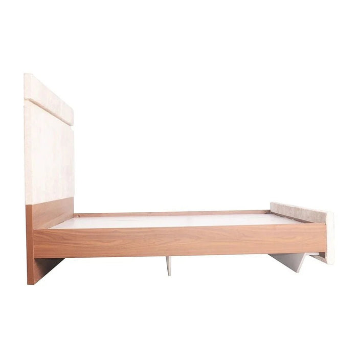 Ronin 180x200 King Bed-Beige/Golden-With 2-Year Warranty