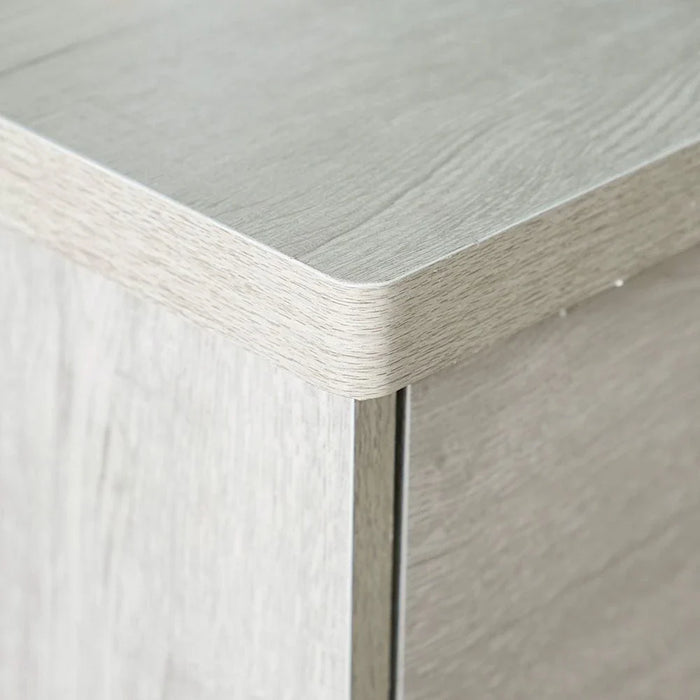 Zirco Chest ofÊ4 Drawers-White Oak-With 2-Year Warranty