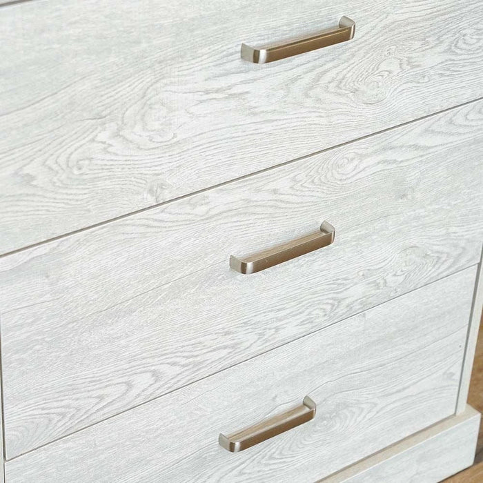Zirco Chest ofÊ4 Drawers-White Oak-With 2-Year Warranty