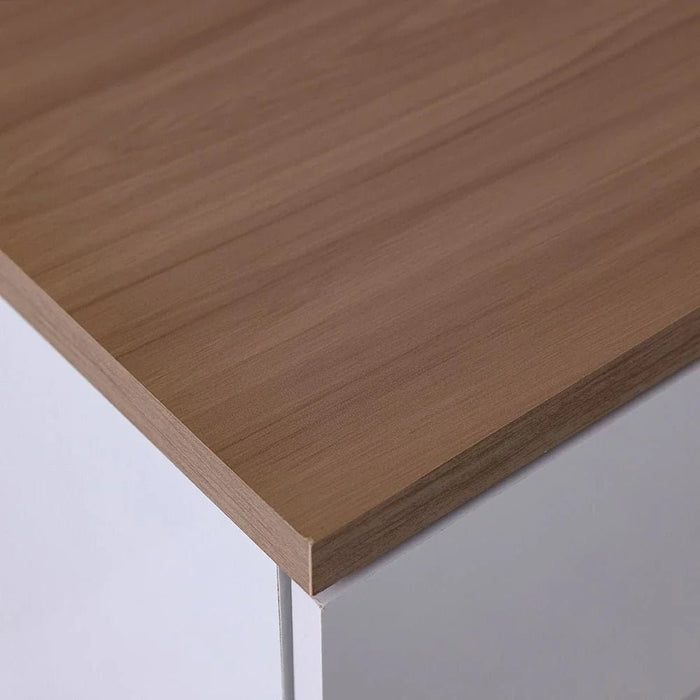 Pera 2-Drawer Night Stand - White/Light Oak - With 2-Year Warranty