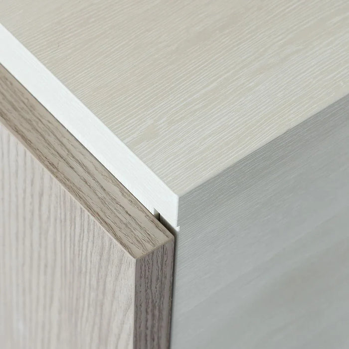 Barney Night Stand-Beige/Brown