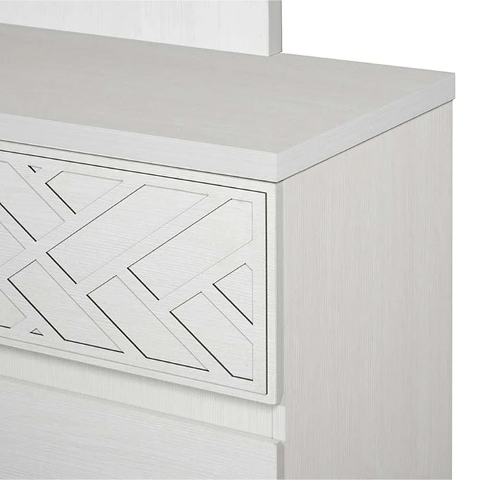 Casablanca Chest Of 5 Drawers-White Oak