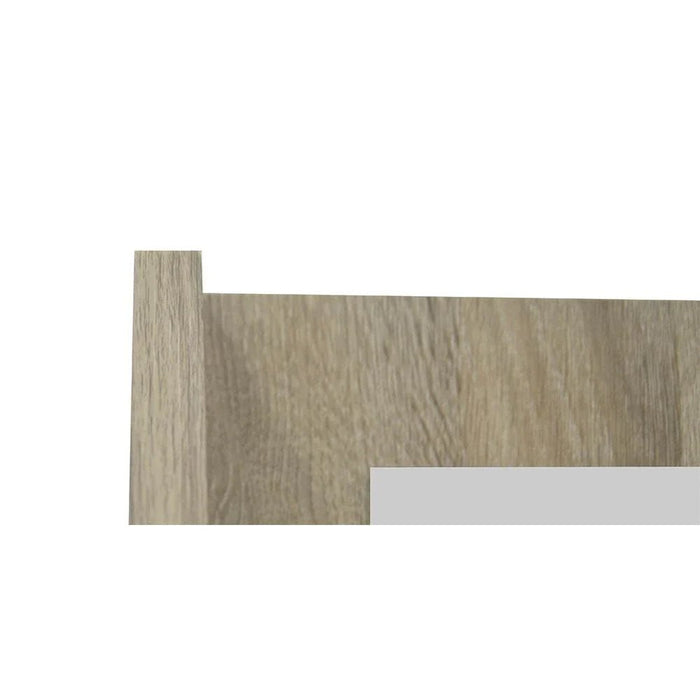 Supreme 1-Drawer Tall Dresser with Stool-French Sonoma Oak-With 2-Year Warranty