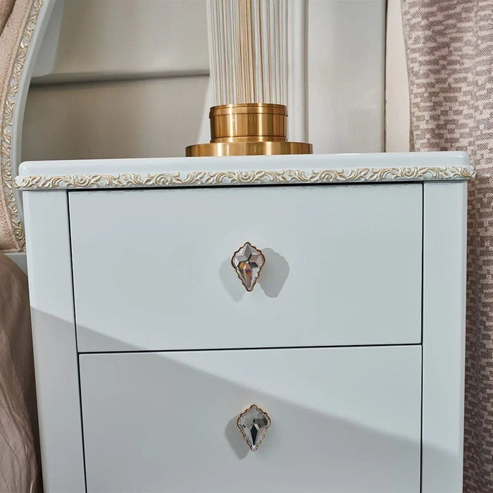 Bluebell Set Of 2 Night Stand-Light Blue