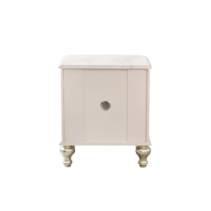 Jasmine Set Of 2 Night Stand-Light Beige