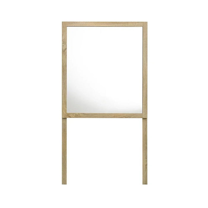 Kelly Mirror for Dressers-White Ash+Sonoma Oak