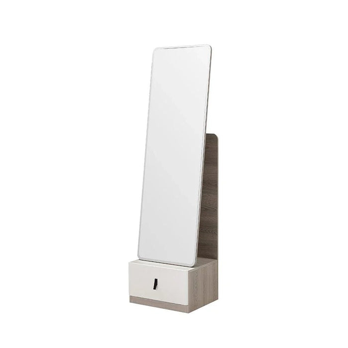 Trevor Long Standing Mirror - Beige/L. Grey