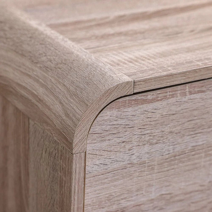 Monro Chest of 5 Drawers - Natural Oak - With 2-Year Warranty