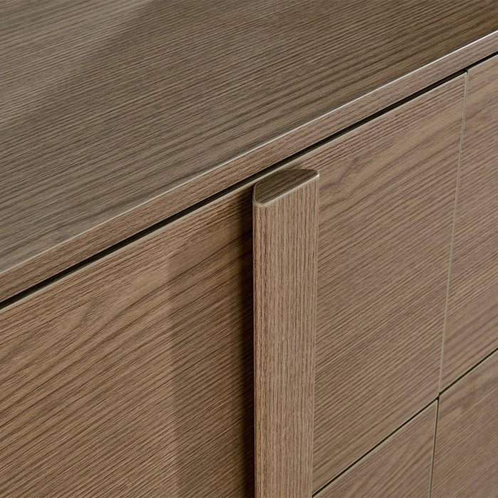 Allison 6-Drawer Master Dresser with Mirror and Stool - Natural Oak - With 2-Year Warranty