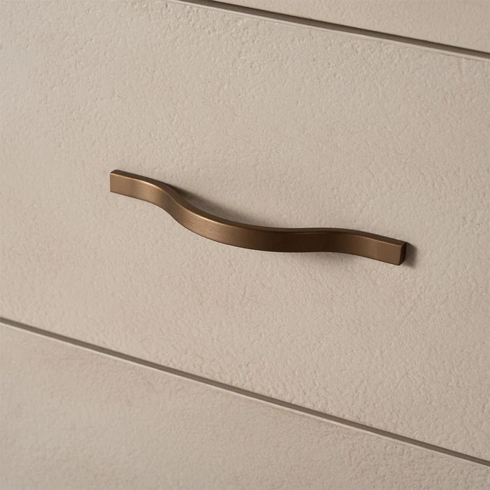 Nordomi Chest of 5 Drawers - Beige/Natural - With 2-Year Warranty