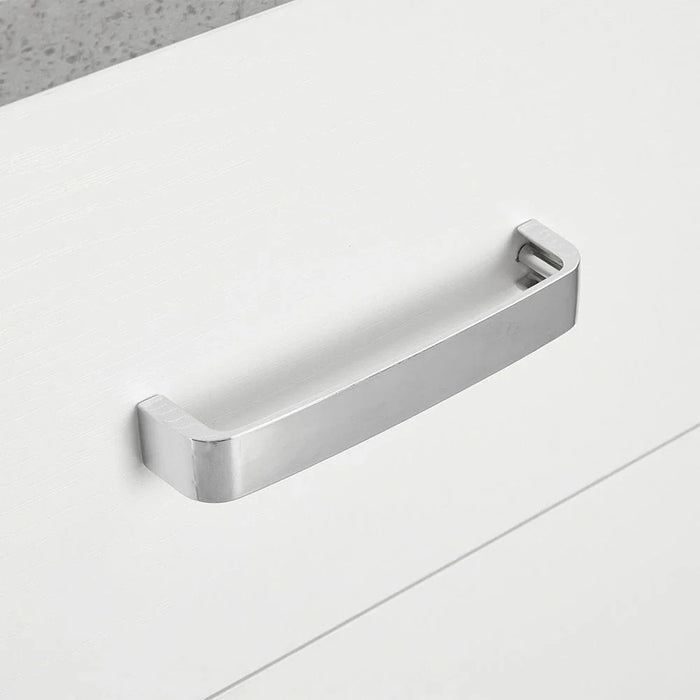 Allano Dresser with Mirror - Cement /White - With 2-Year Warranty