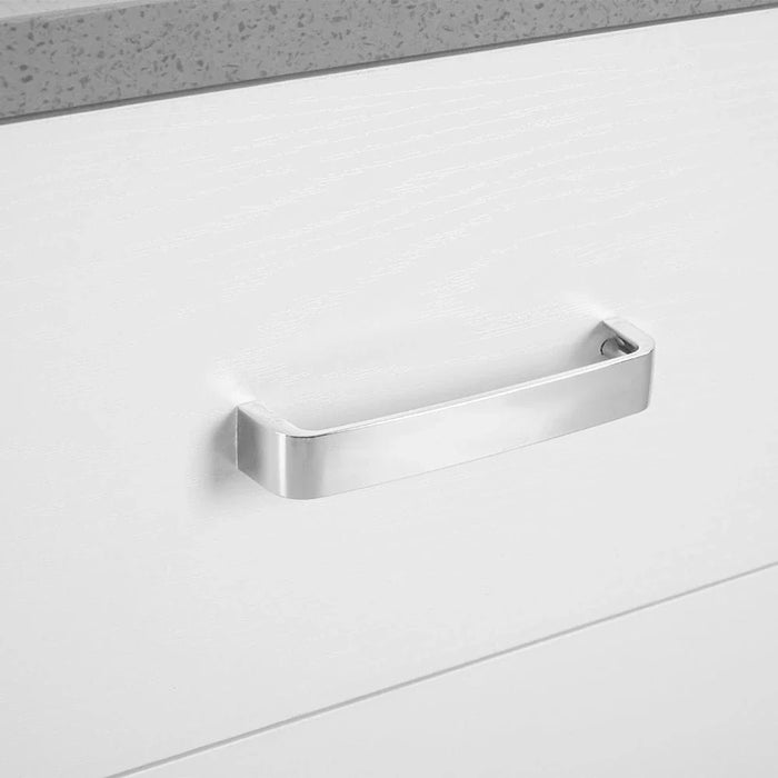 New Allano Night Stand - Cement /White