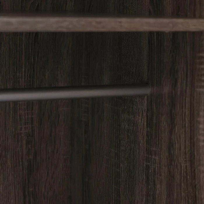 Calino 2 Door Wardrobe-Sonoma Oak & Light Oak