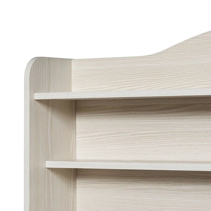 Ariana Study Desk With Hutch-Light Oak
