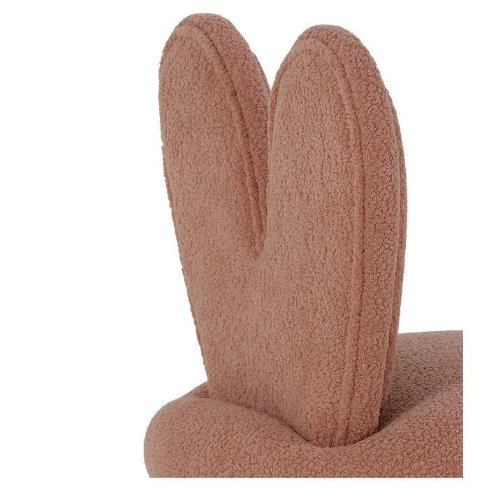 Bunny Macaron Chair-Pink & White